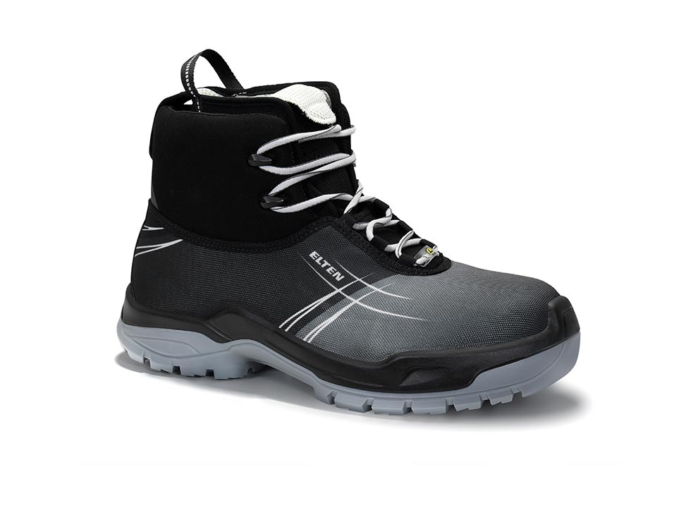 Elten Dialution MID ESD S3 Sicherheitsstiefel grau – grau