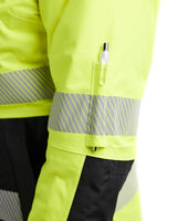 Blåkläder Damen 4456 Warnschutz Winterjacke Kl 2 – gelb/schwarz
