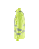 Blåkläder 3564 Warnschutz Zip-Sweatshirt Kl. 3 – gelb