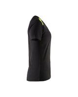 Blåkläder Damen 3479 T-Shirt – schwarz/gelb