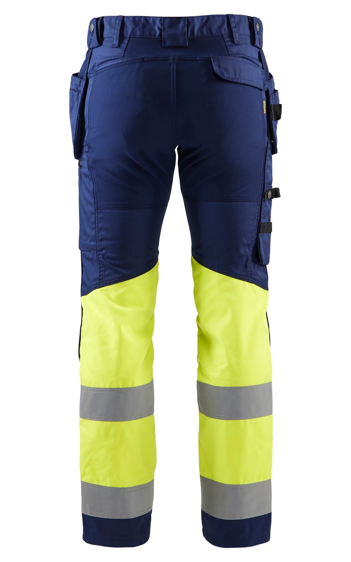 Blåkläder 1558 Warnschutz Stretch Handwerkerhose – marine/gelb