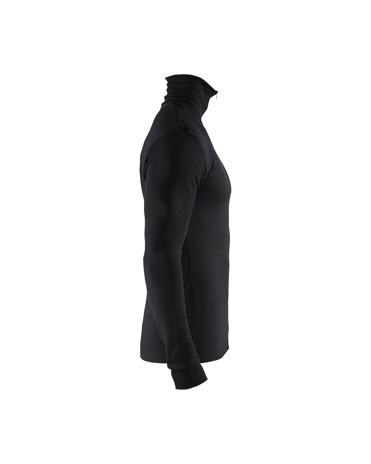 Blåkläder langarm mit Merino 4891 Warm Unterhemd schwarz – schwarz