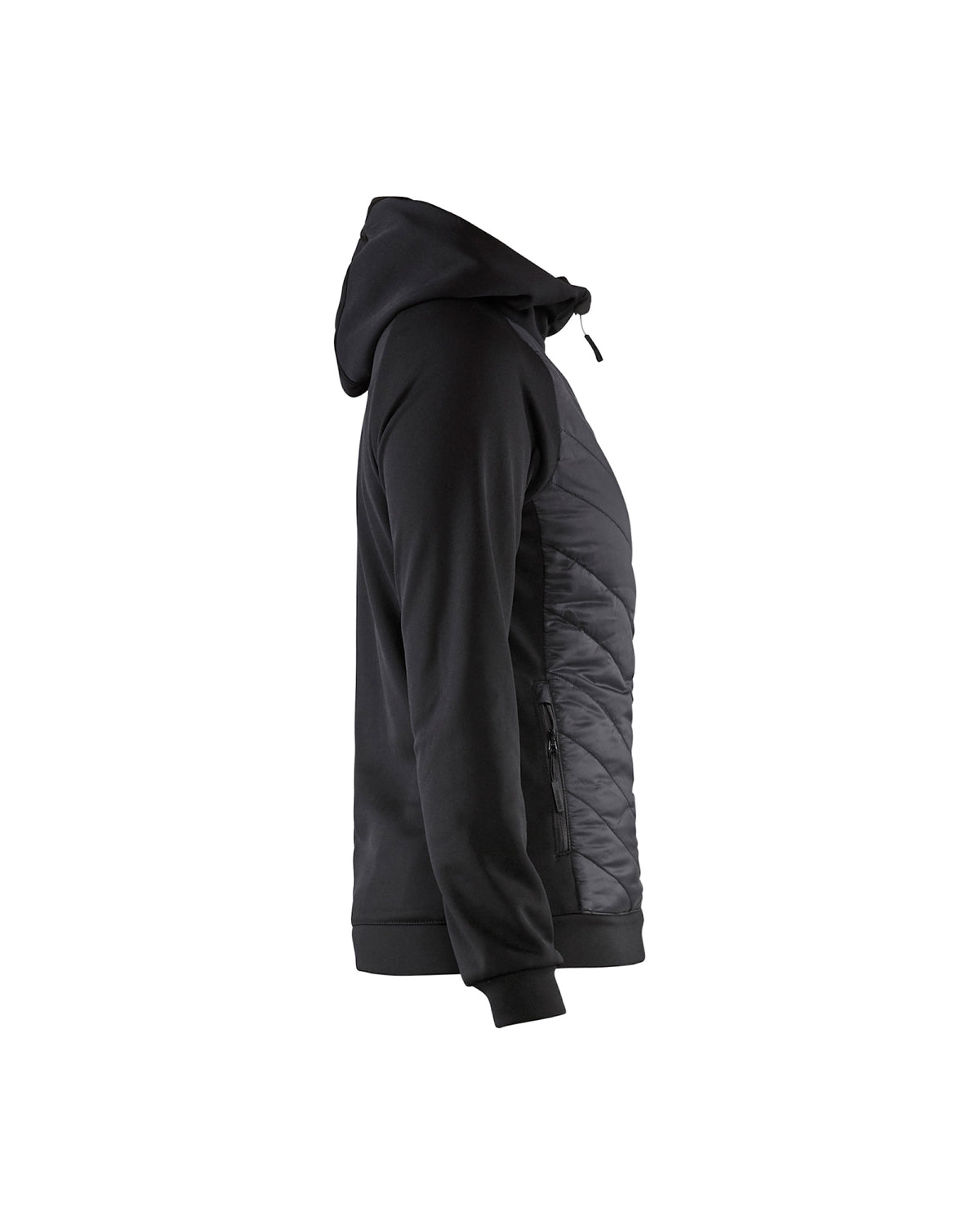 Blåkläder Damen 3464 Hybrid Sweatjacke – schwarz/dunkelgrau