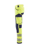 Blåkläder 1197 Warnschutz Stretch-Bundhose Kl. 2 – gelb/marine