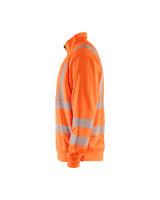 Blåkläder 3564 Warnschutz Zip-Sweatshirt Kl. 3 – orange