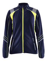 Blåkläder Damen 4973 Microfleece Jacke – marine/gelb