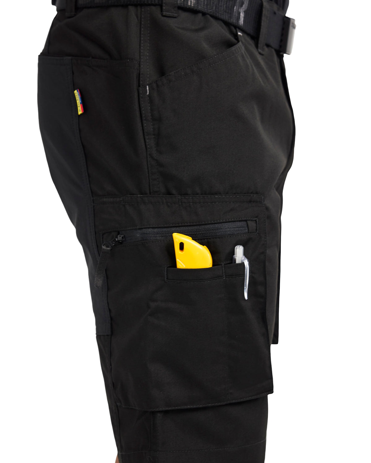 Blåkläder 1449 Service-Shorts Stretch – schwarz