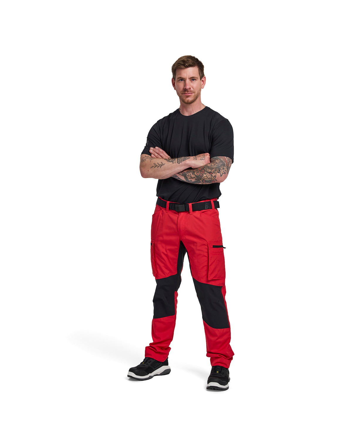 Blåkläder 1459 Service Arbeitshose – rot/schwarz