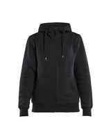 Blåkläder Damen 3395 Kapuzen-Sweatjacke – schwarz