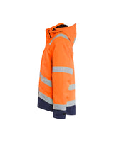 Blåkläder 4837 Warnschutz Regenjacke – orange/marine