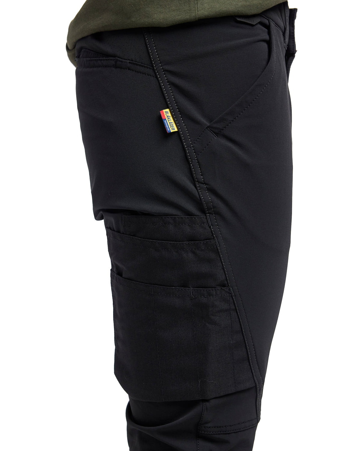 Blåkläder Damen 7122 Stretch Servicehose – schwarz/dunkelgrau