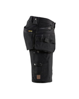 Blåkläder 1988 X1900 Stretch Handwerker-Shorts – schwarz