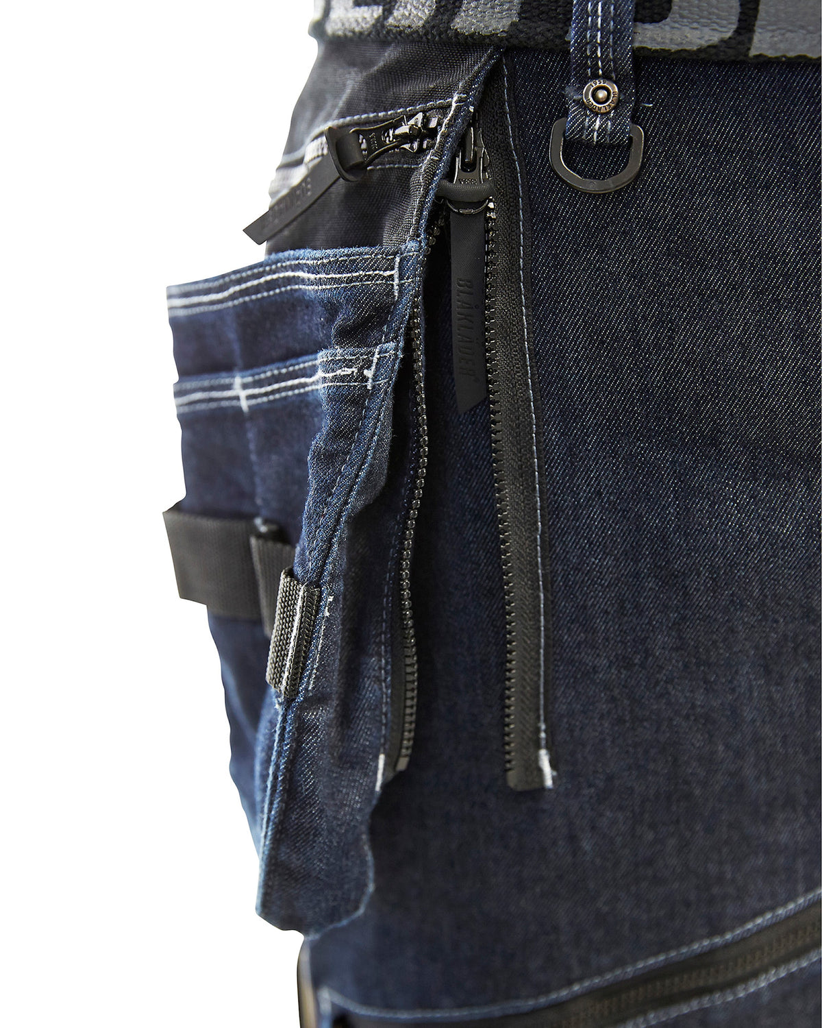 Blåkläder X1900 Stretch Jeans-Handwerkerhose – marine/schwarz