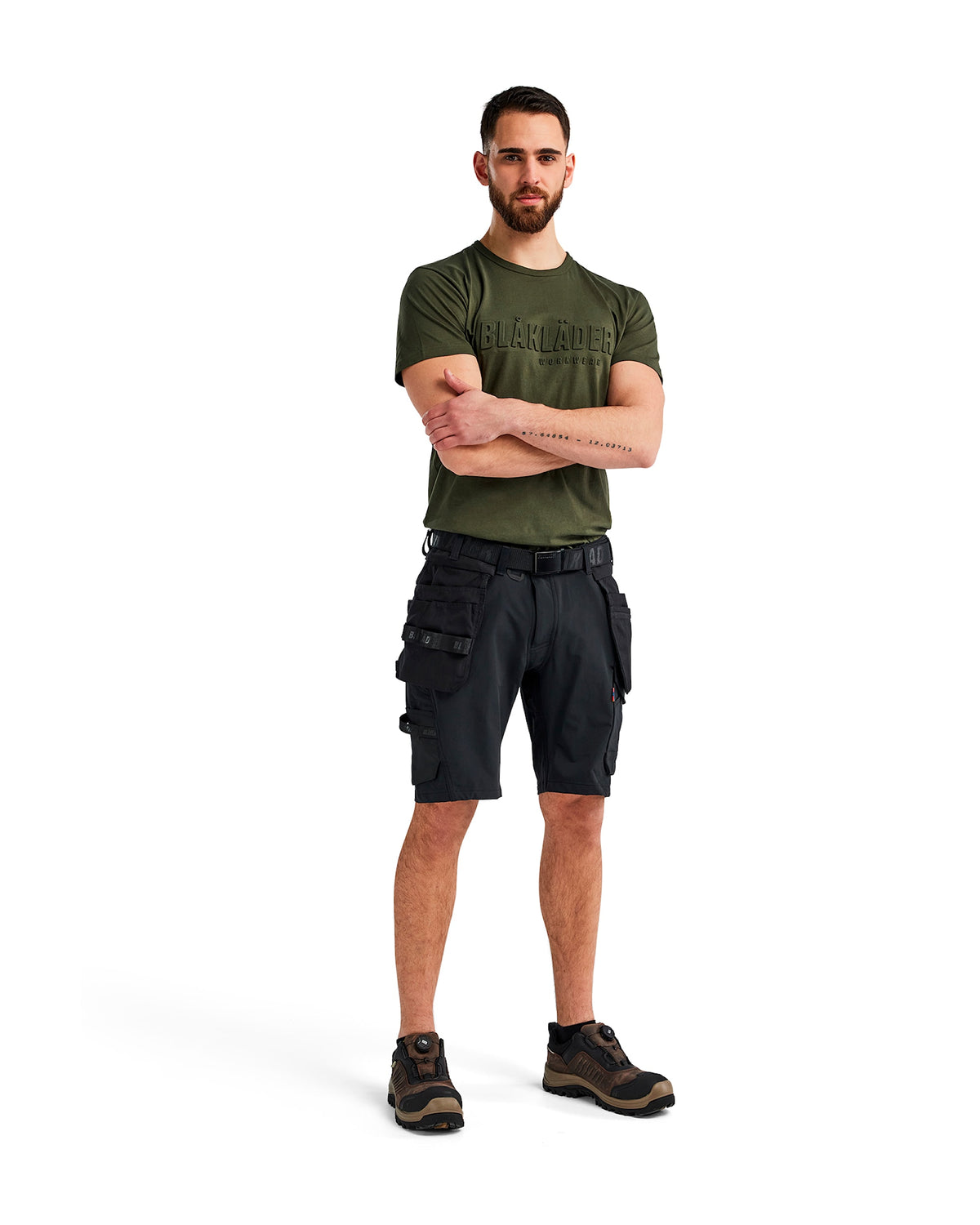 Blåkläder 1702 Arbeitsshorts – schwarz