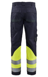 Blåkläder 1488 Inherent Multinorm-Bundhose – marine/gelb