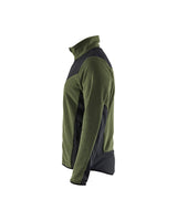 Blåkläder 5942 Strickjacke – herbstgrün/schwarz