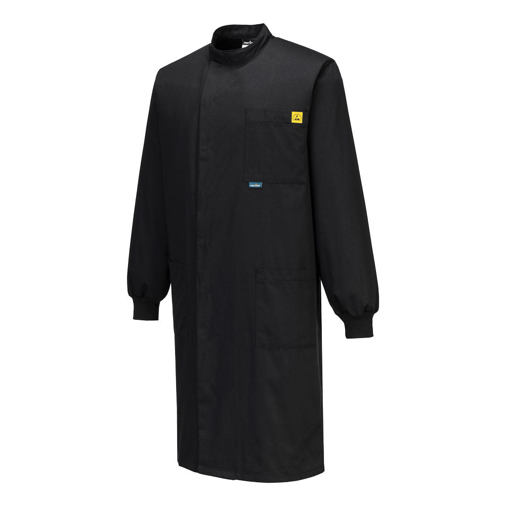 Portwest AS15 ESD Antistatik Kittel – schwarz