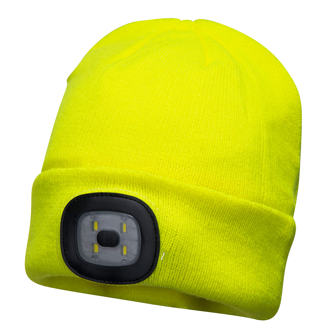 Portwest B029 LED Wintermütze – flourgelb