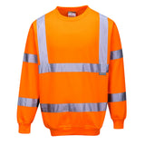 Portwest B303 Warnschutz-Sweatshirt – orange