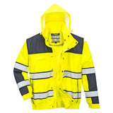 Portwest C466 Warnschutz Pilotenjacke 4in1 – gelb/marine
