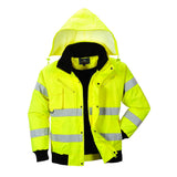 Portwest C467 Warnschutz Pilotenjacke 3in1 – gelb