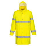 Portwest H442 Warnschutz PVC-Regenmantel – gelb