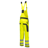 Portwest PW344 PW3 Warnschutz Latzhose – gelb/schwarz