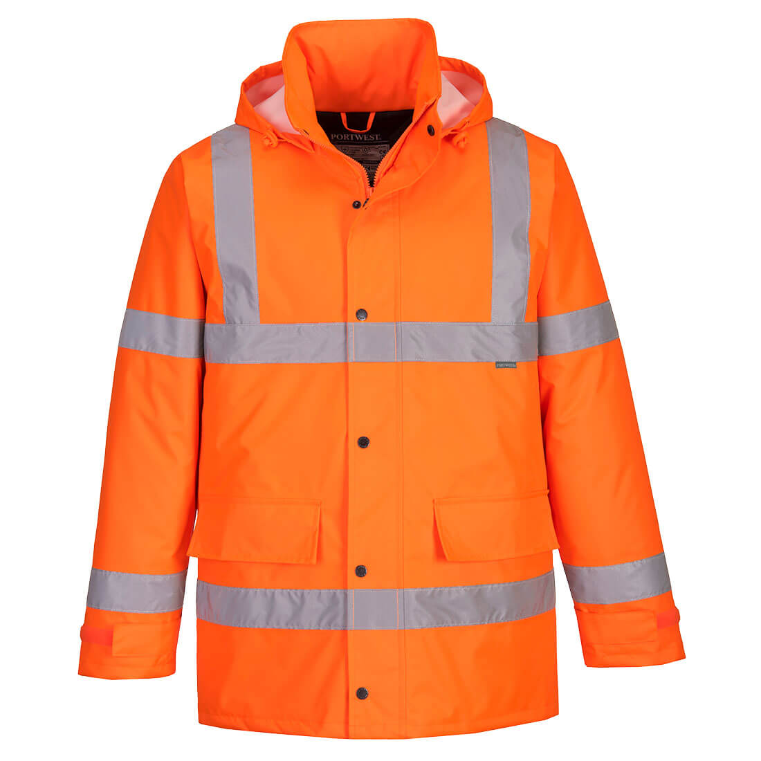 Portwest S460 Traffic Warnschutz Regenjacke – orange