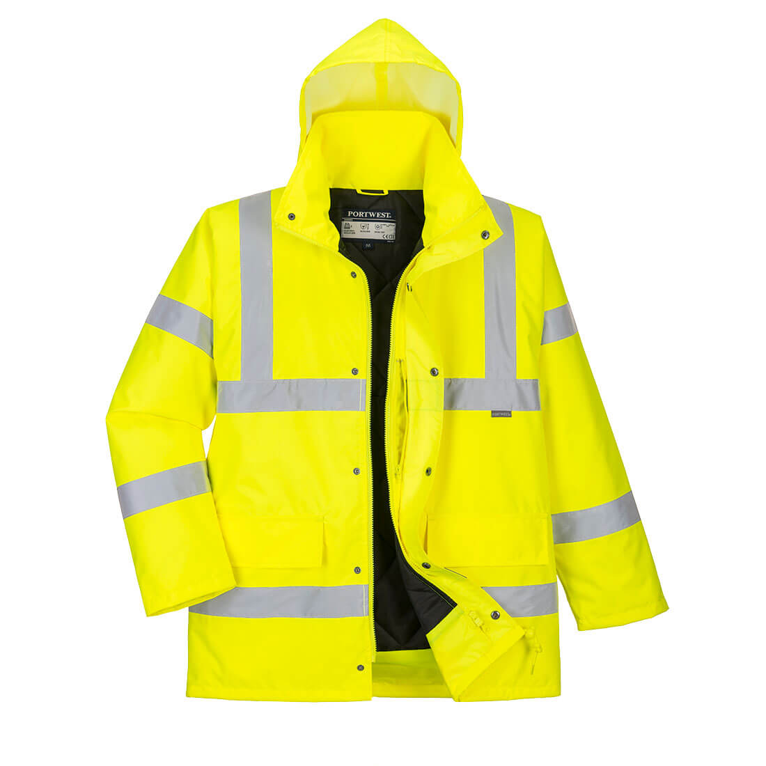Portwest S461 Warnschutz Winterjacke gelb – gelb