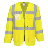 Portwest S475 Kl. 3 Warnweste Executive langarm – gelb
