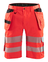Blåkläder 1586 Warnschutz Stretch Handwerkershorts – rot