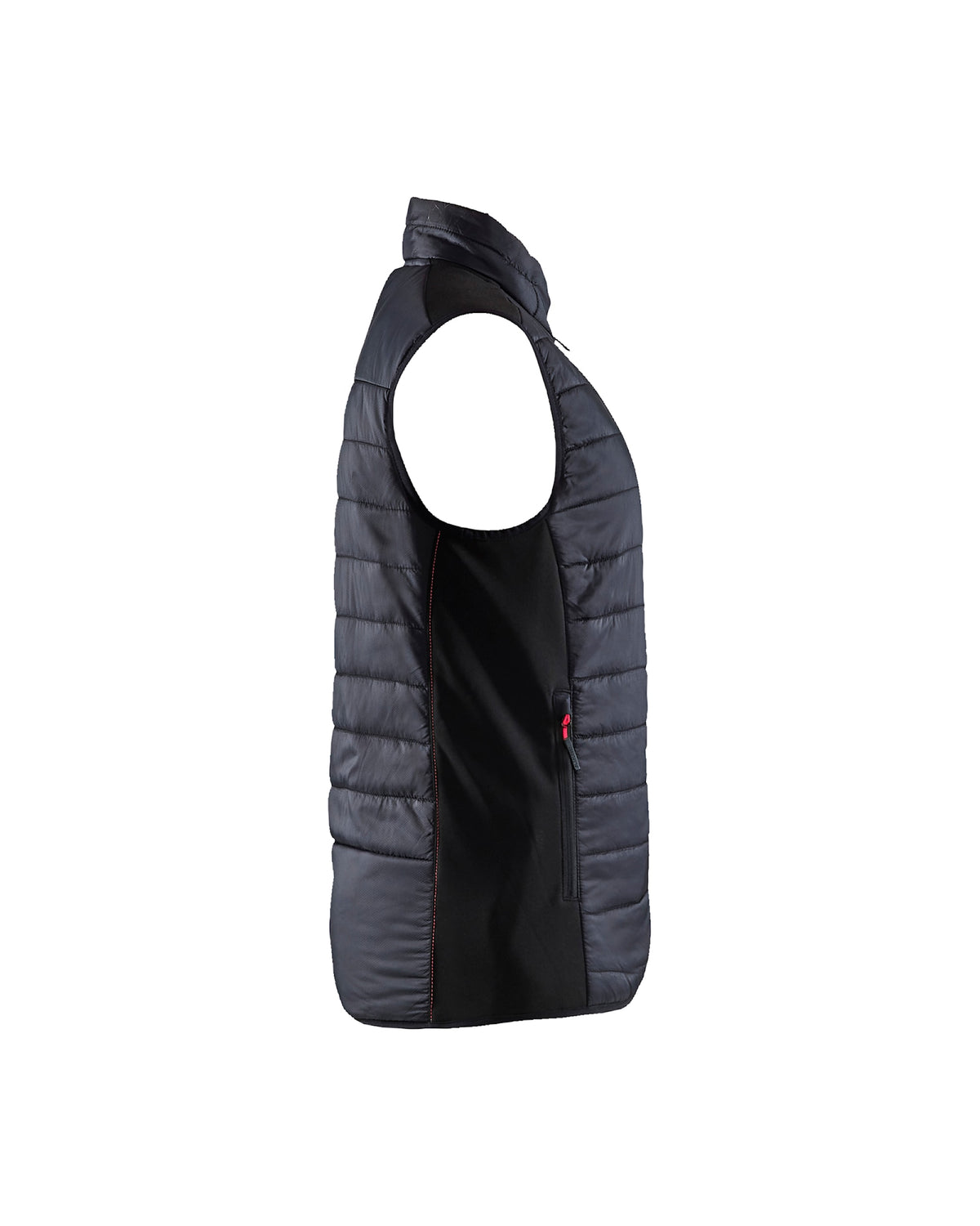 Blåkläder Damen 3864 Unite Steppweste – schwarz/rot