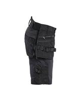 Blåkläder Striker Stretch Shorts – schwarz/schwarz