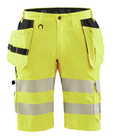Blåkläder 1586 Warnschutz Stretch Handwerkershorts – gelb