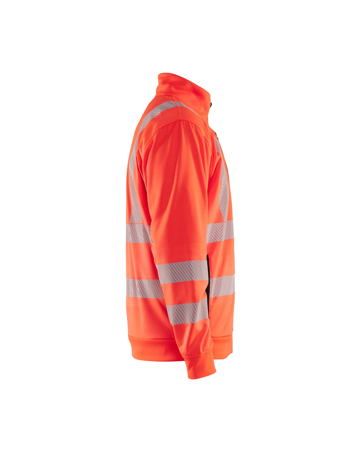 Blåkläder 3563 Warnschutz Sweatjacke Kl. 3 – rot