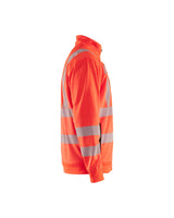 Blåkläder 3563 Warnschutz Sweatjacke Kl. 3 – rot