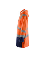 Blåkläder 4324 Level 1 Warnschutz Regenmantel – orange/marine
