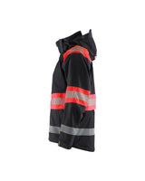 Blåkläder 4420 Warnschutz Regenjacke Kl. 1 – schwarz/rot