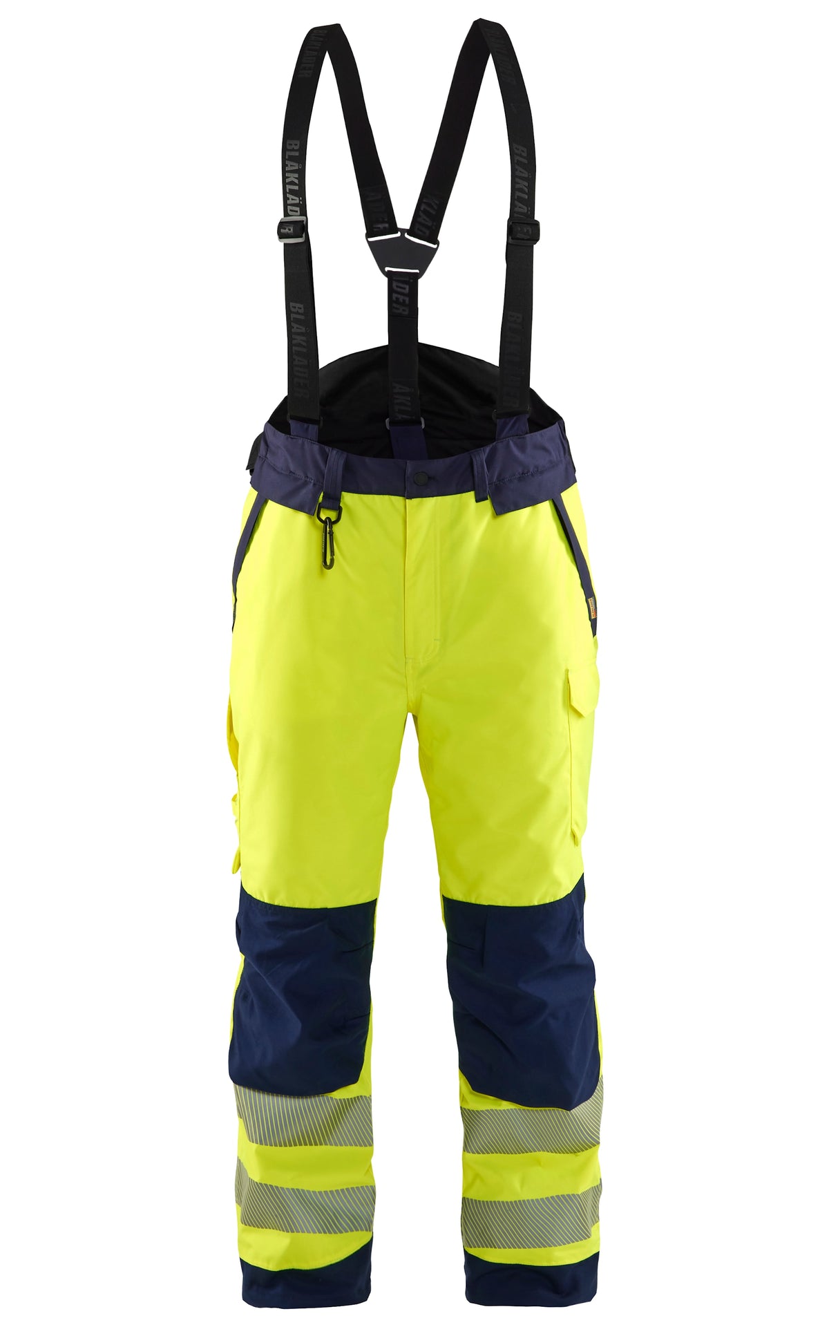Blåkläder 1875 Warnschutz Winterhose – gelb/marine