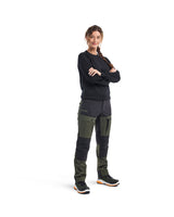 Blåkläder Damen 7166 Service Arbeitshose – waldgrün/schwarz