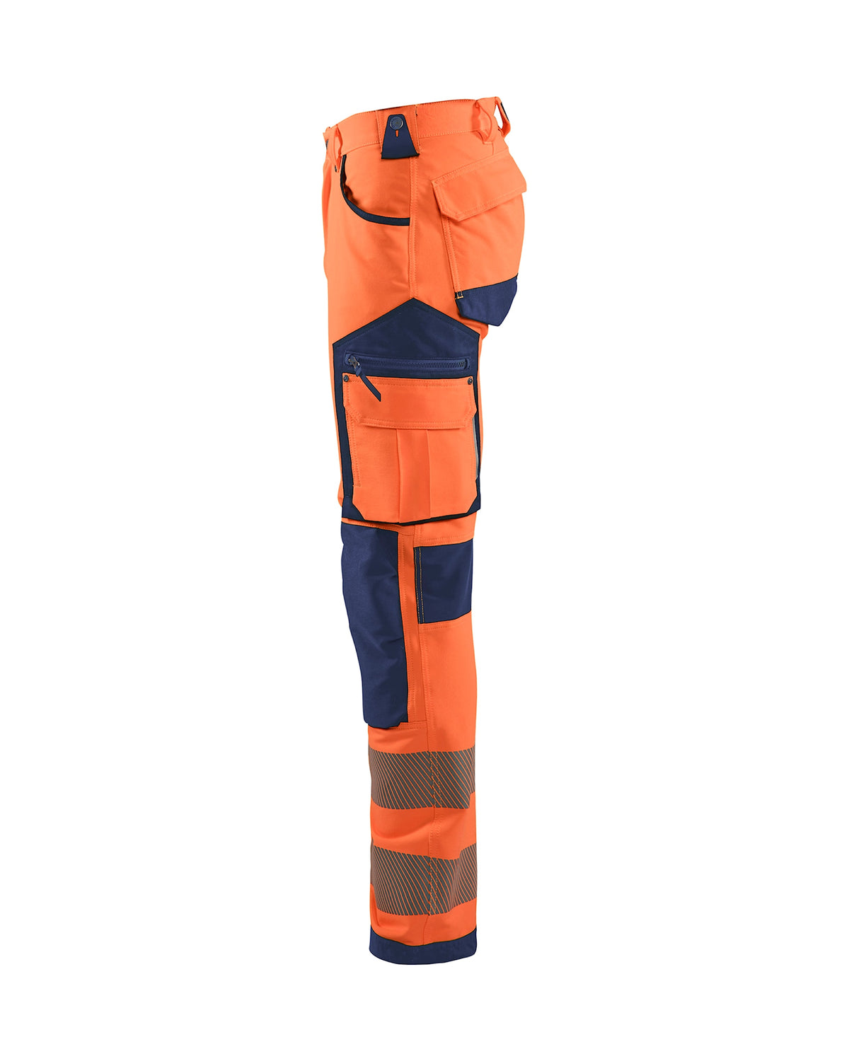 Blåkläder 1197 Warnschutz Stretch-Bundhose Kl. 2 – orange/marine