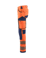 Blåkläder 1197 Warnschutz Stretch-Bundhose Kl. 2 – orange/marine