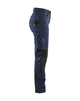 Blåkläder Damen 7195 Stretch Servicehose – dunkelmarine/schwarz