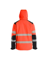 Blåkläder 4400 Blakläd Warnschutz Shoftshell Winterjacke – rot/schwarz