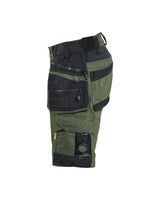 Blåkläder Striker Stretch Shorts – waldgrün/schwarz