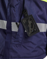 Blåkläder 4485 Warnschutz Winterparka Kl. 1 – marine/gelb