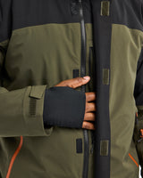 Blåkläder 4991 Striker Stretch Winterjacke – waldgrün/rost