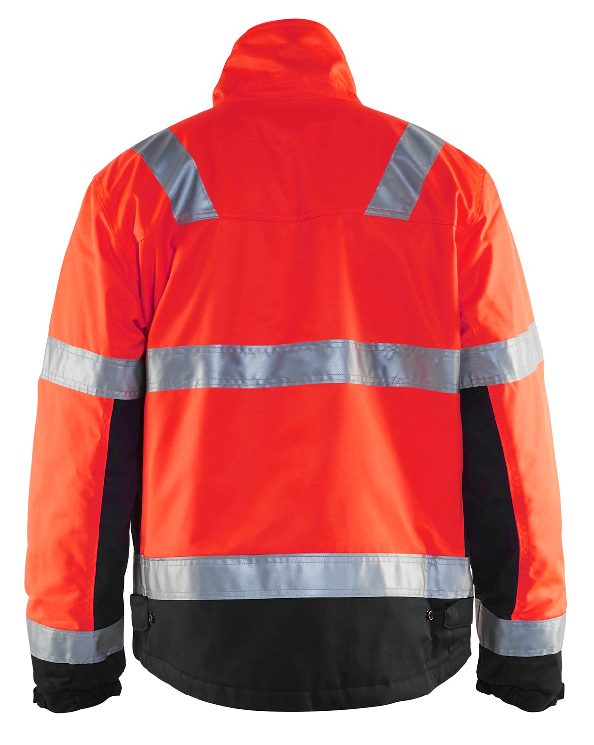 Blåkläder 4862 Warnschutz Winterjacke – rot/schwarz