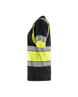 Blåkläder Damen 3410 Warnschutz T-Shirt – schwarz/gelb