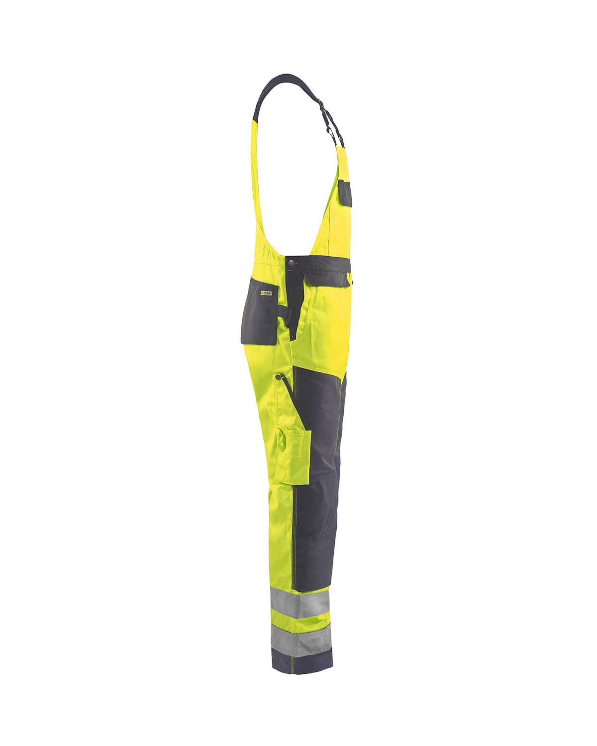 Blåkläder 2660 Warnschutz Latzhose – gelb/mittelgrau